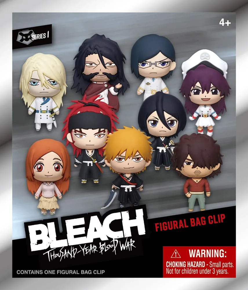 Bleach Thousand-Year Blood War Bag Clips – Series 1 Display of 24 2