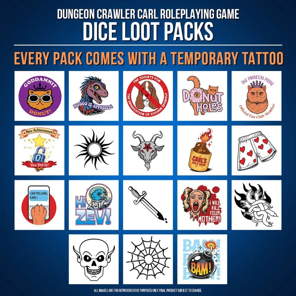Dungeon Crawler Carl Würfelsets – Loot Pack, 20er-Display 4