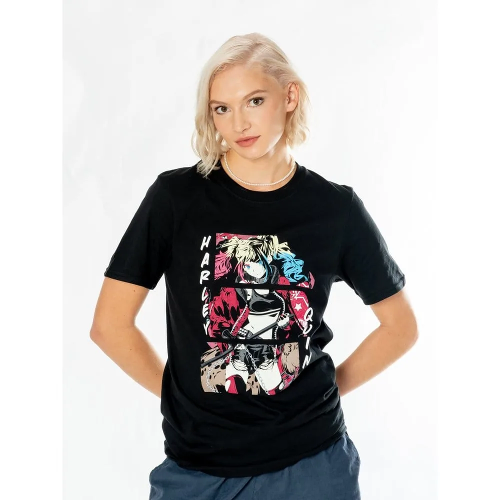 DC Comics T-Shirt – Harley Quinn Anime Comic
