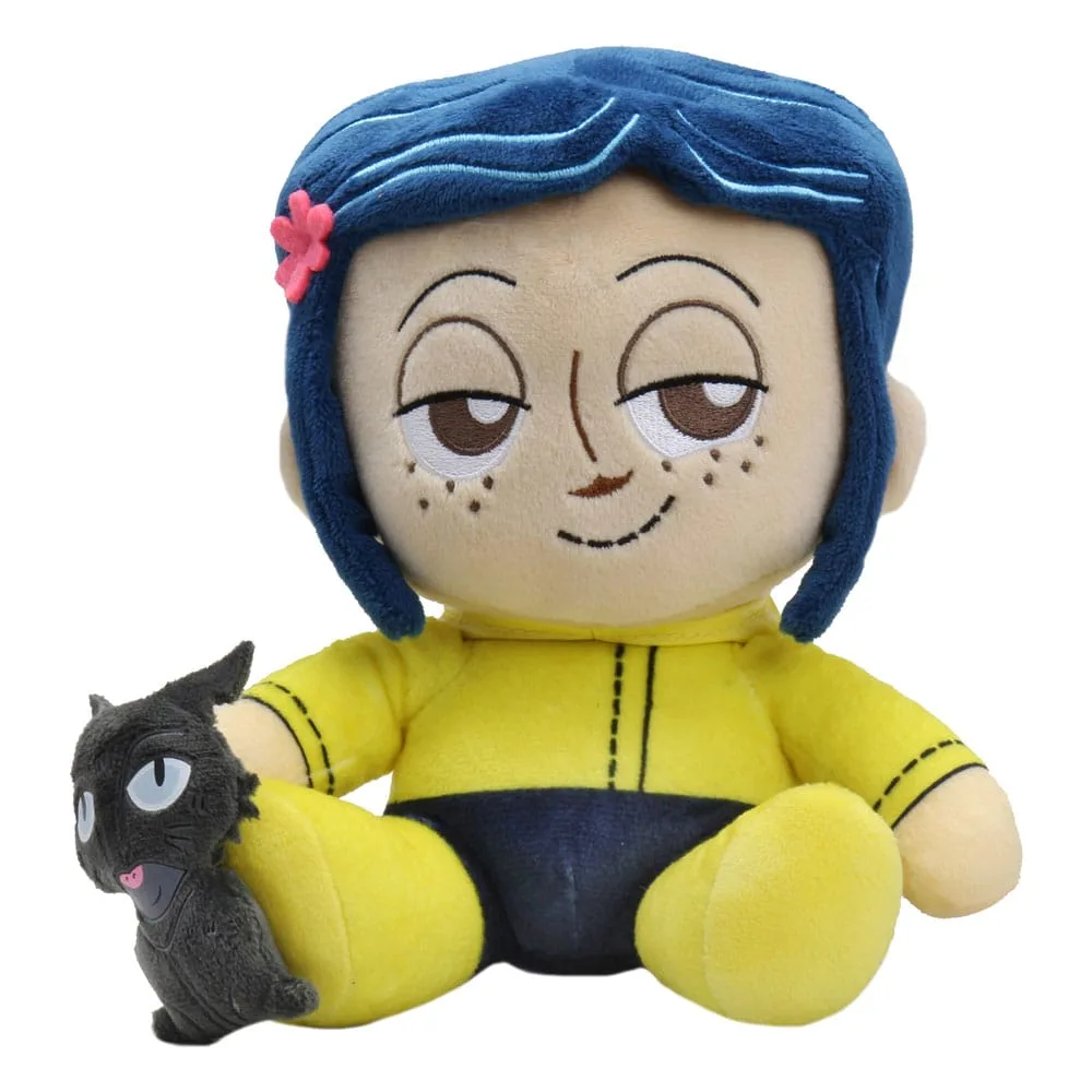 Coraline Plush Figure – Phunny with Cat Companion 20 cm