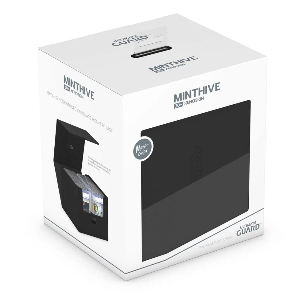 Ultimate Guard Card Storage Box – Minthive 30+ Xenoskin Black 12
