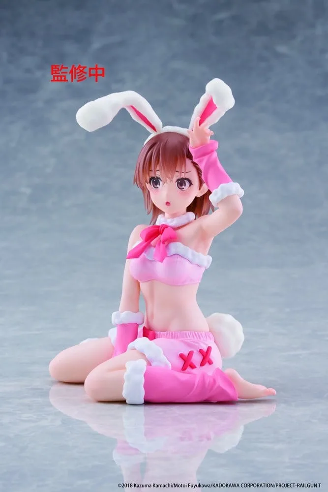 A Certain Scientific Railgun figuur – Mikoto Fluffy Bunny 13 cm 10