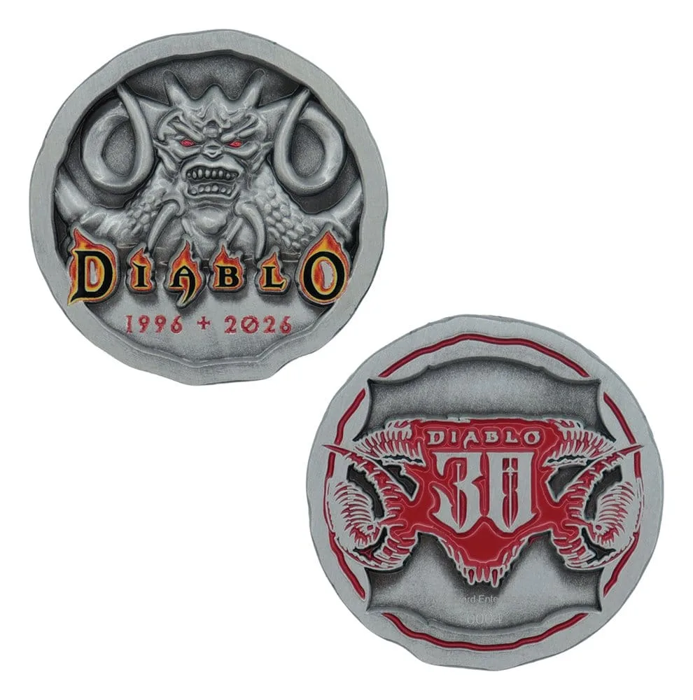 Diablo Collectible Coin – 30th Anniversary Limited Edition 4 cm 2