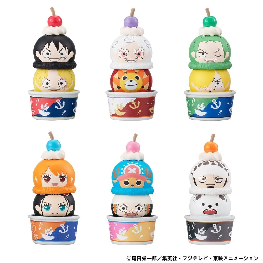 One Piece Mini Figures – Tsumichen Stack Up and Change 8 cm