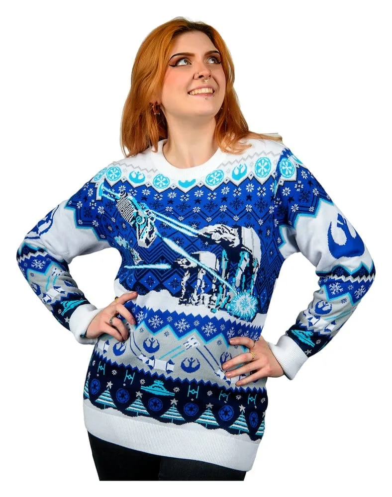 Star Wars Christmas Sweater – AT-AT Assault XS 2