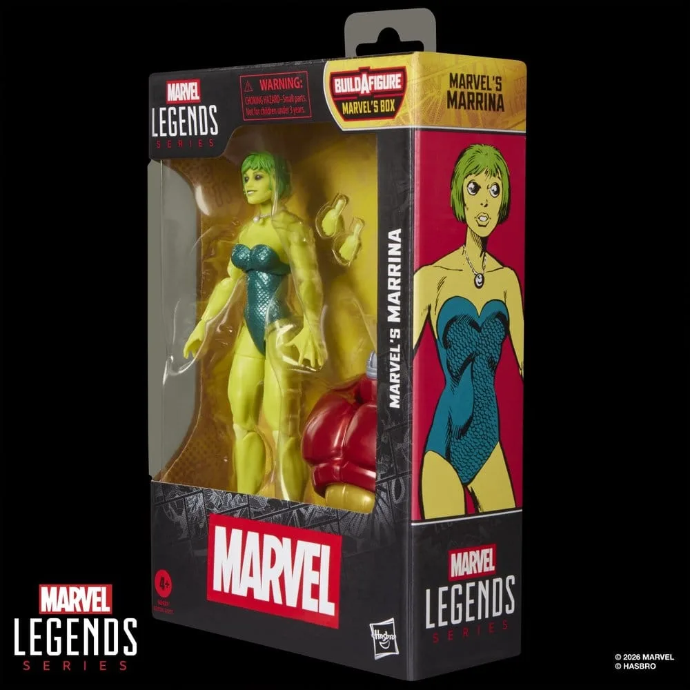Marvel Legends Action Figure – Marrina with Box BAF Piece 15 cm 22