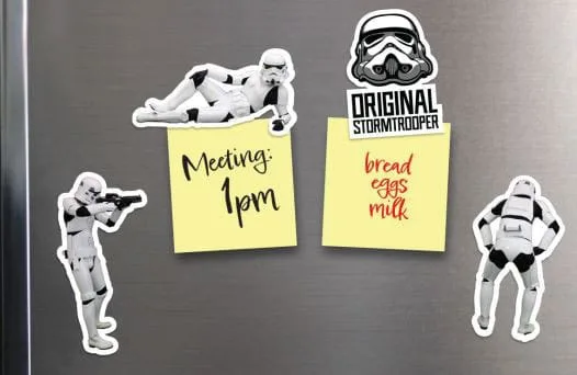 Original Stormtrooper Fridge Magnets – Set of 16