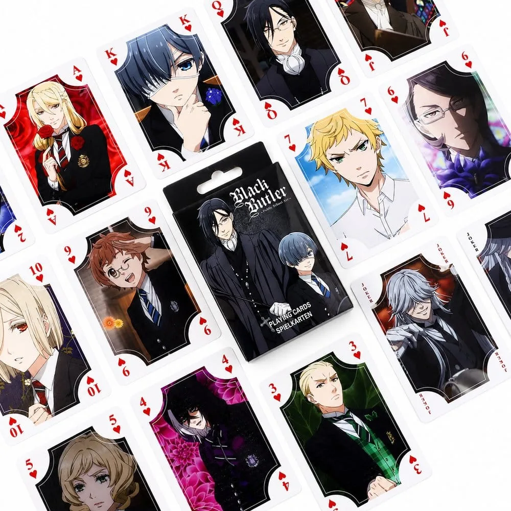 Black Butler speelkaarten – Public School Arc 54 kaarten 4