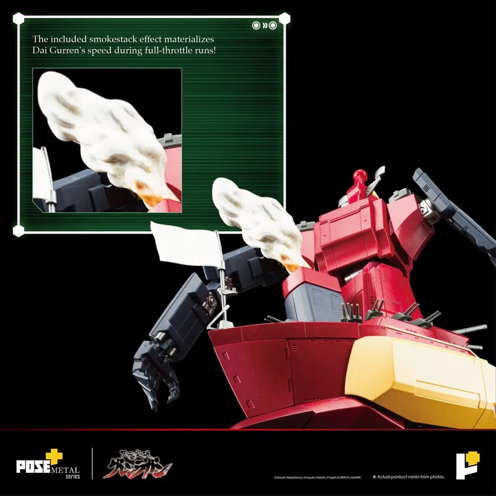Tengen Toppa Gurren Lagann Figure – POSE+METAL Dai-Gurren 33 cm 16