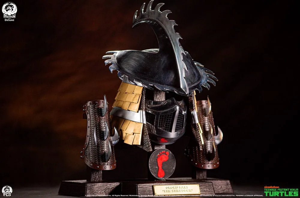 TMNT Armor Set – Shredder Ooze Electroplated Edition 63 cm 3