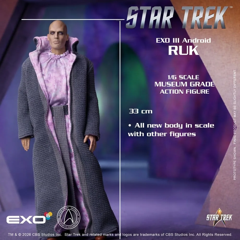 Star Trek Action Figure – Ruk EXO III Android 1/6 33 cm 11