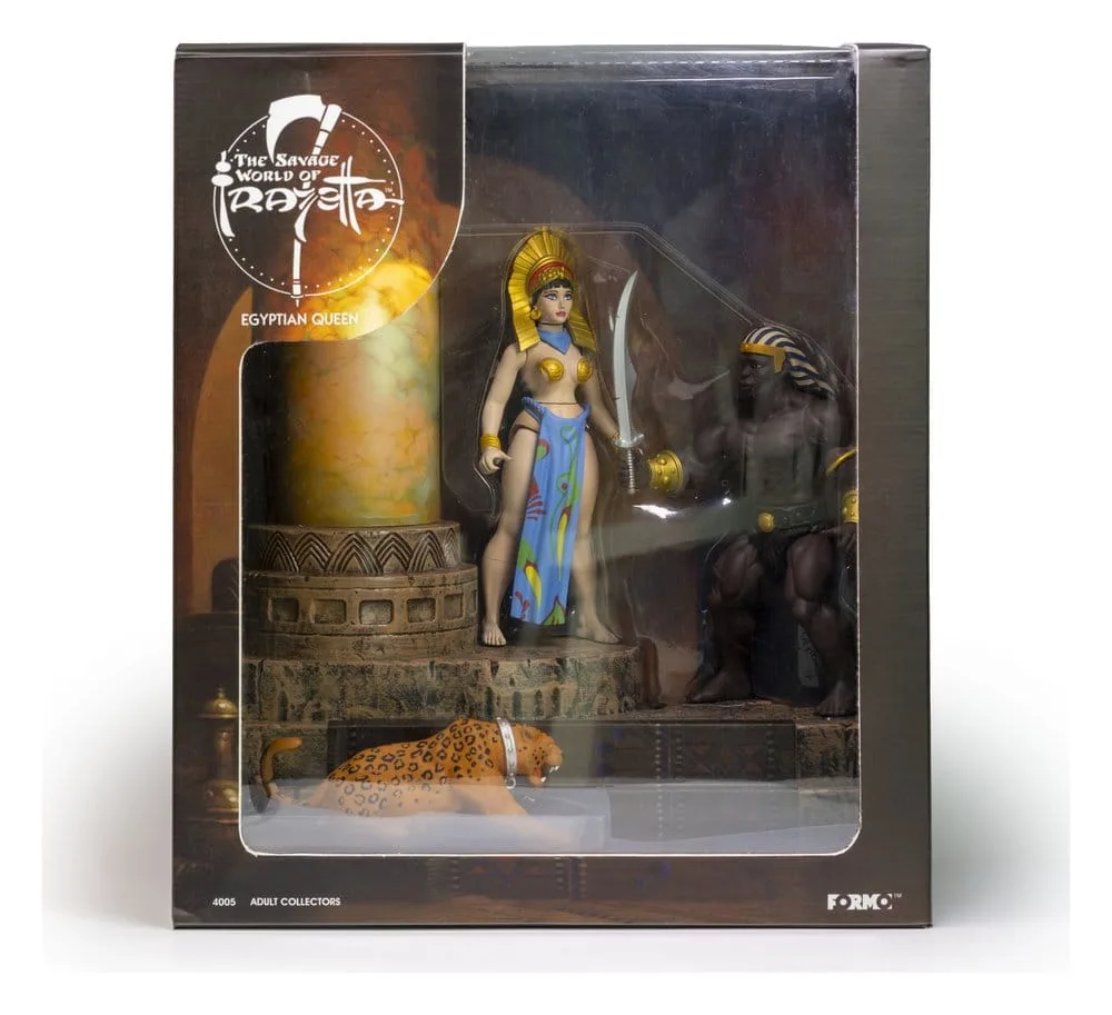 Frazetta Figure Set – Egyptian Queen and Guard Museum Edition 14 cm 26