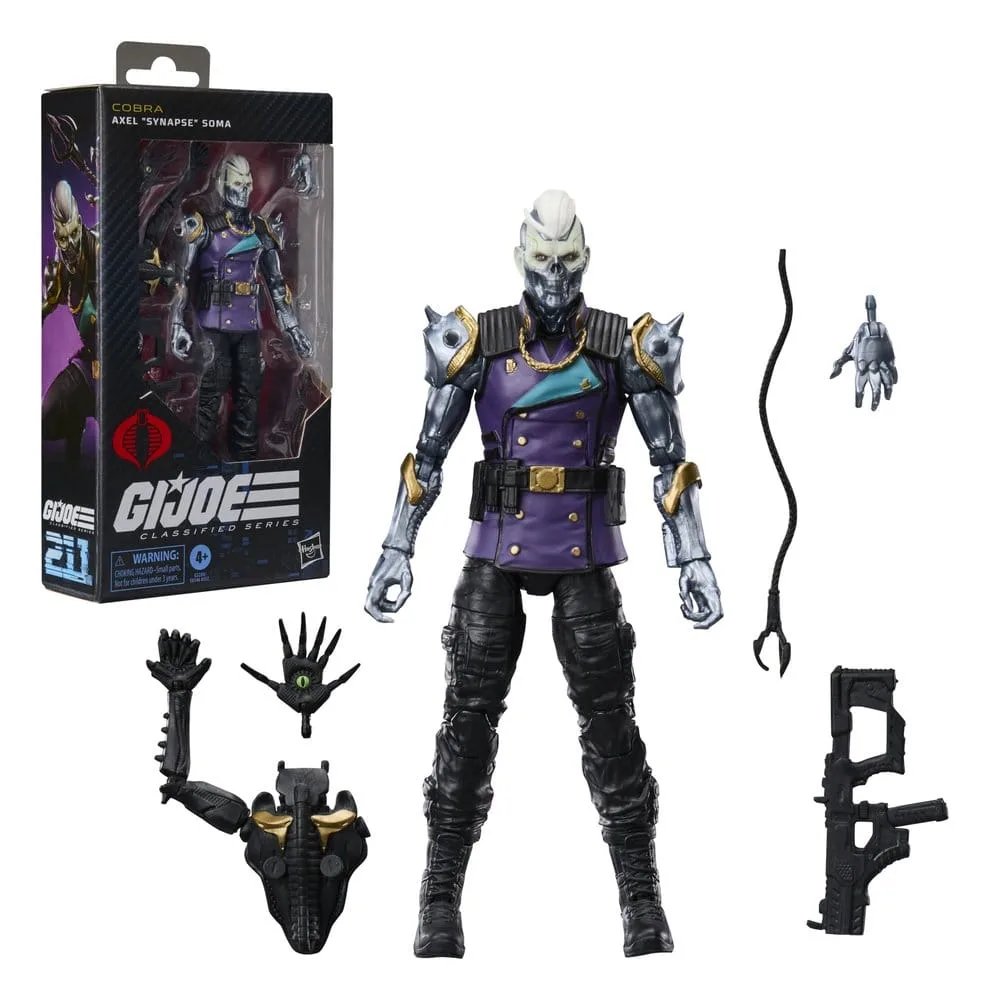 G.I. Joe Action Figure – Axel Synapse Soma Classified #211 15 cm 3