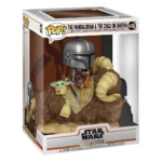 Star Wars POP Deluxe Figure – Mandalorian with Child 9 cm 2