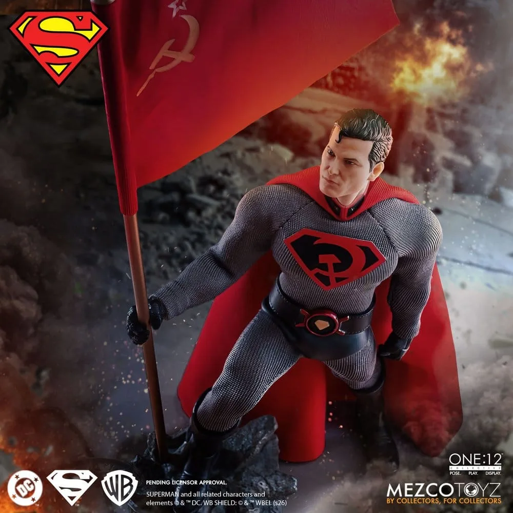 DC Comics Action Figure – One:12 Collective Superman Red Son 17 cm 10