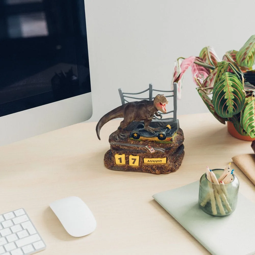 Jurassic Park Dauerkalender – 3D aus Resin 12 x 17 x 17 cm 11