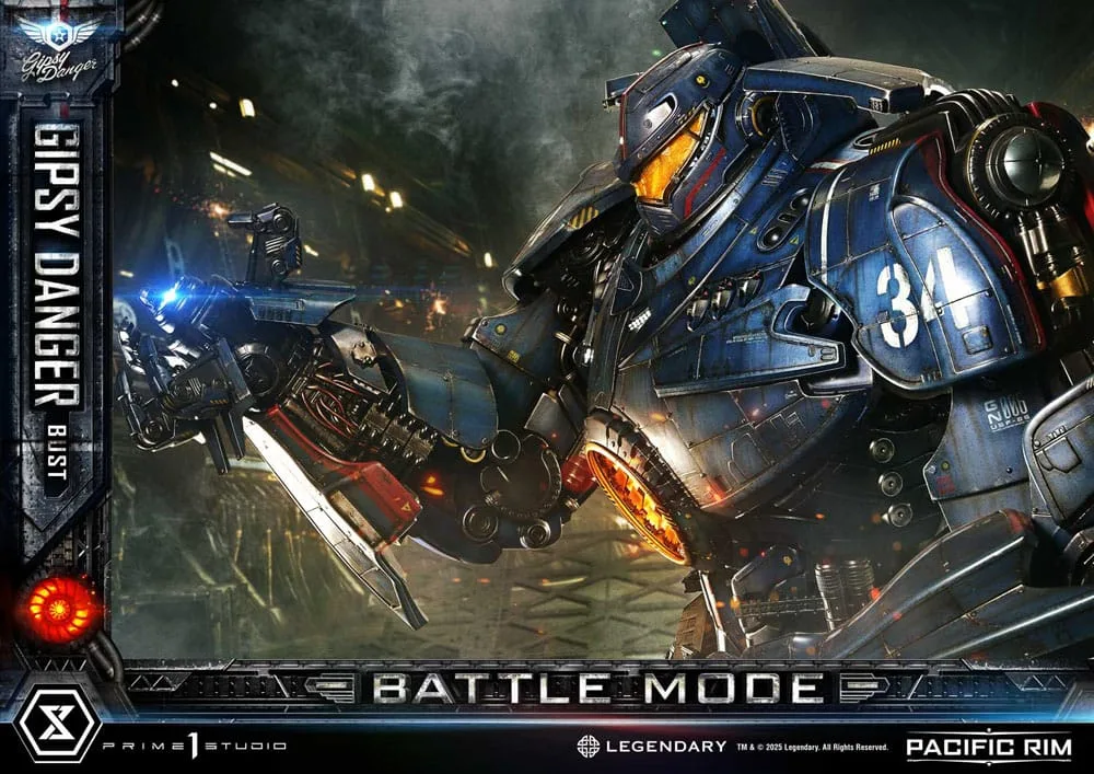 Pacific Rim Bust – Gipsy Danger Battle Mode 75 cm 4