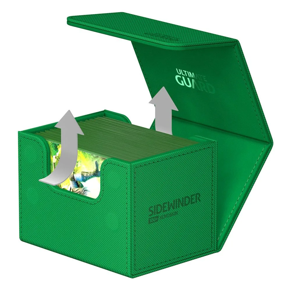 Ultimate Guard Deck Box – Sidewinder 100+ Xenoskin Green 5