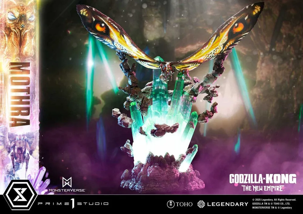 Godzilla x Kong The New Empire Statue – Mothra Diorama 113 cm 3