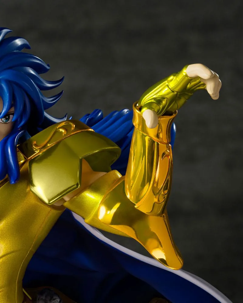 Saint Seiya Statue – Gemini Saga Metallic Touch 21 cm 9