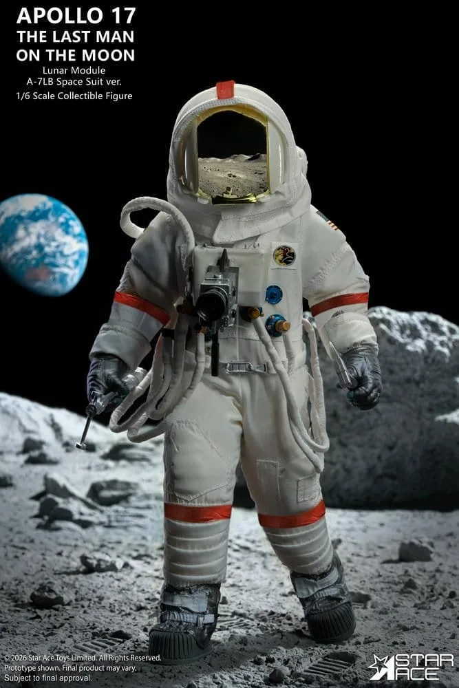 NASA Apollo 17 Actionfigur – Eugene Cernan 1:6 30 cm 9