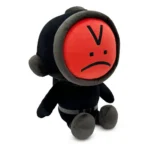 Content Warning Plush Figure – Red 22 cm 2