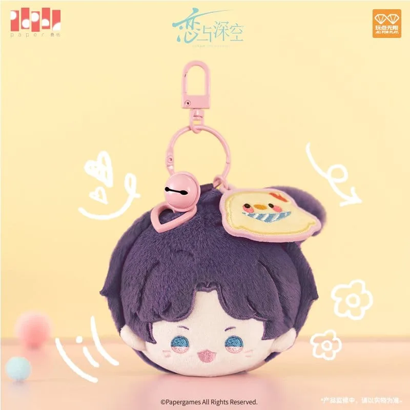 Love and Deepspace Plush Keychain – Rafayel Playful Time 6 cm