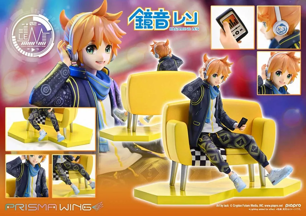 Vocaloid Statue – Prisma Wing Kagamine Len 1/7 18 cm 8