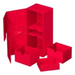 Ultimate Guard Deck Box – Twin Flip’n’Tray 266+ Xenoskin Red 1
