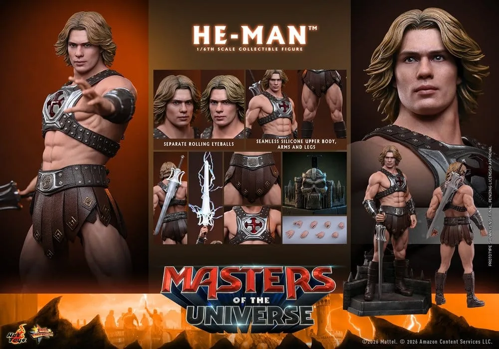 Masters of the Universe Action Figure – He-Man 1/6 31 cm 17