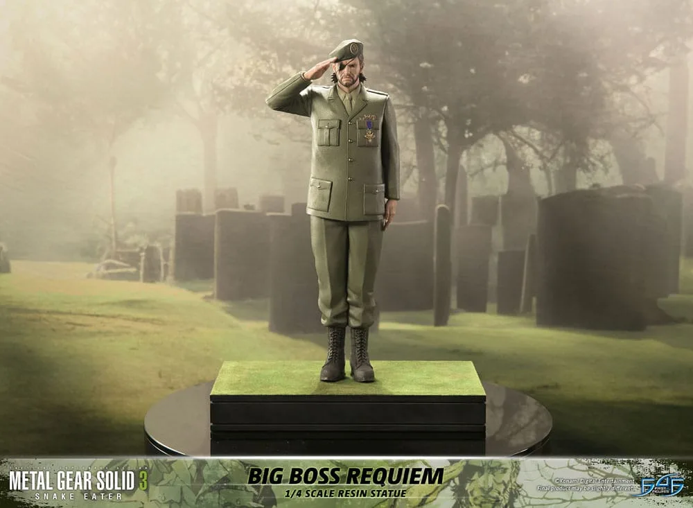 Metal Gear Solid 3 Statue – Big Boss Requiem 55 cm 11