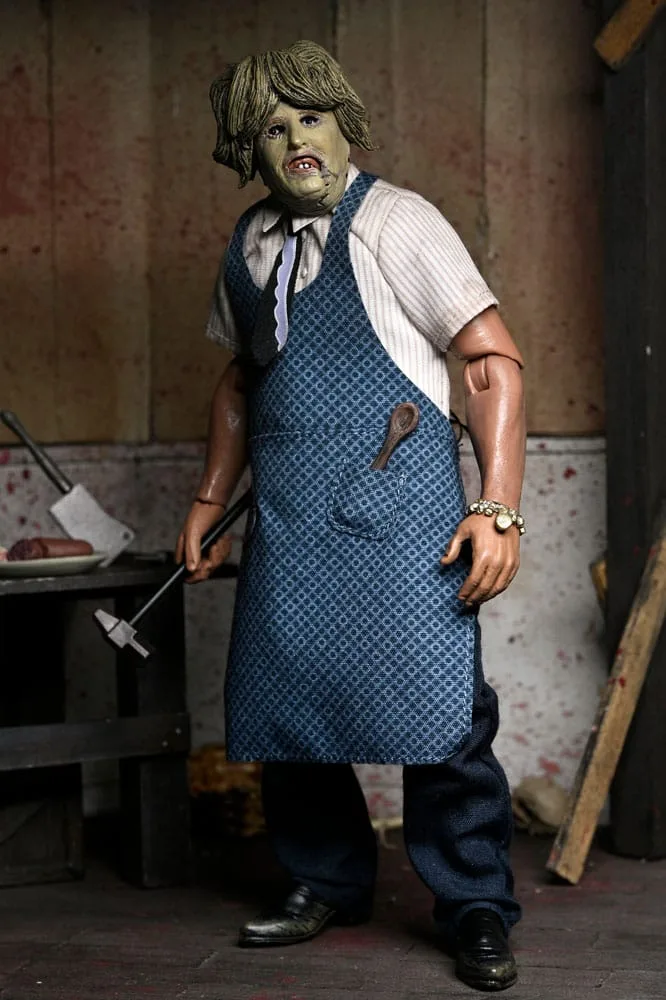 Texas Chainsaw Massacre Figure – Leatherface Old Lady Mask 20 cm 2