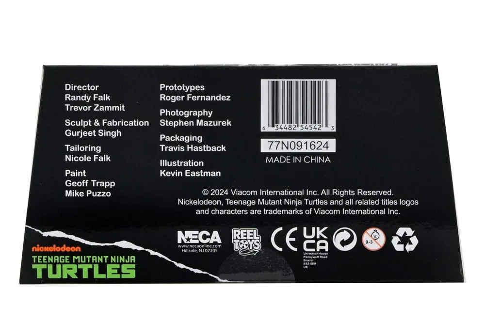 TMNT Action Figure – Black and White Foot Assassin 18 cm 9