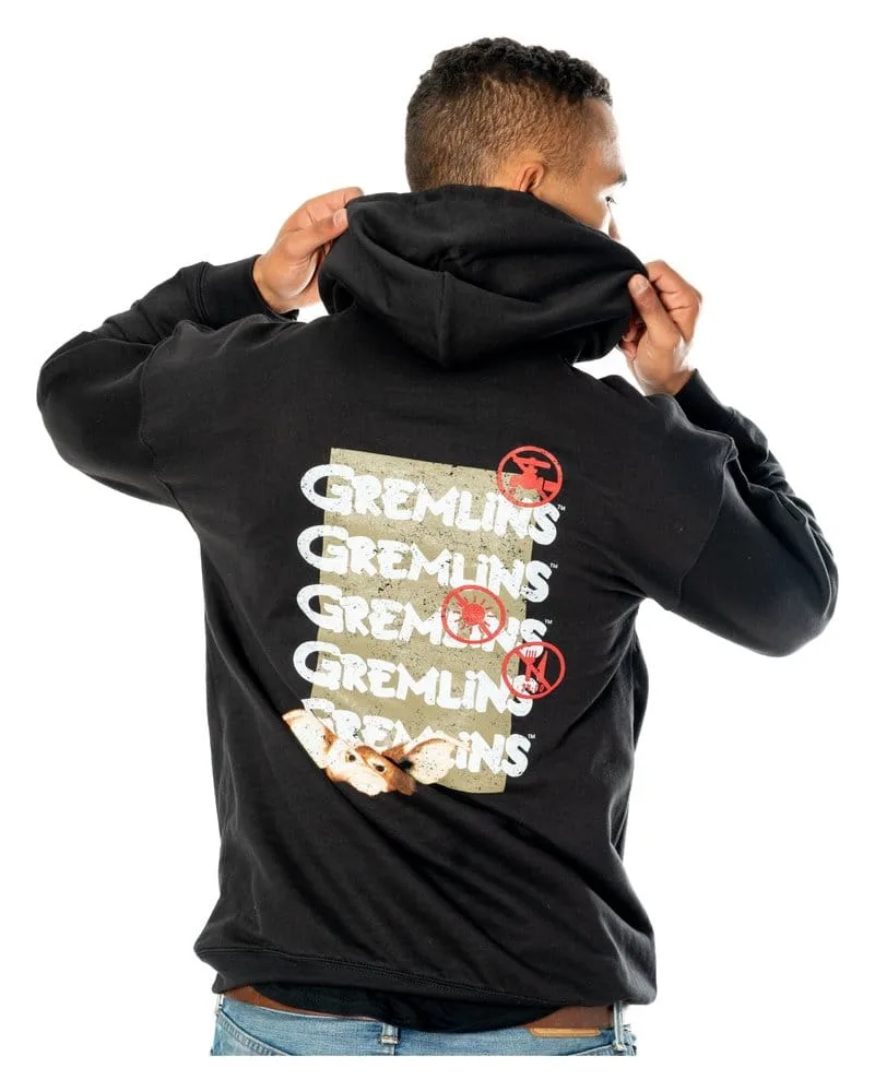 Gremlins Hoodie – Front Back Tear-Away Size M