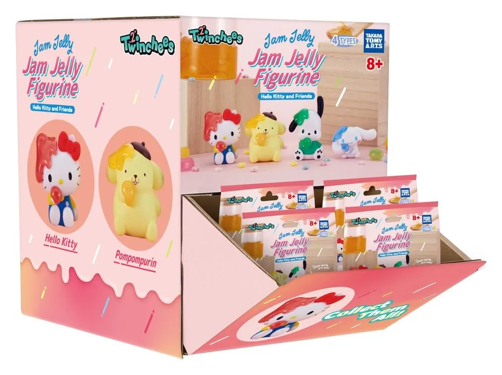 Sanrio Mini Figures – Twinchees Jam Jelly 24 Pack Display 5 cm 3