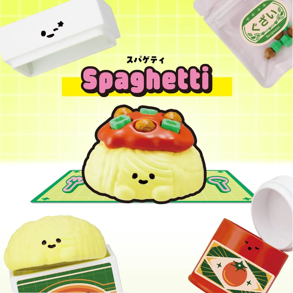 Recipeeez Minifiguren-Set – Menu 01, 4 Figuren je 3 cm 4