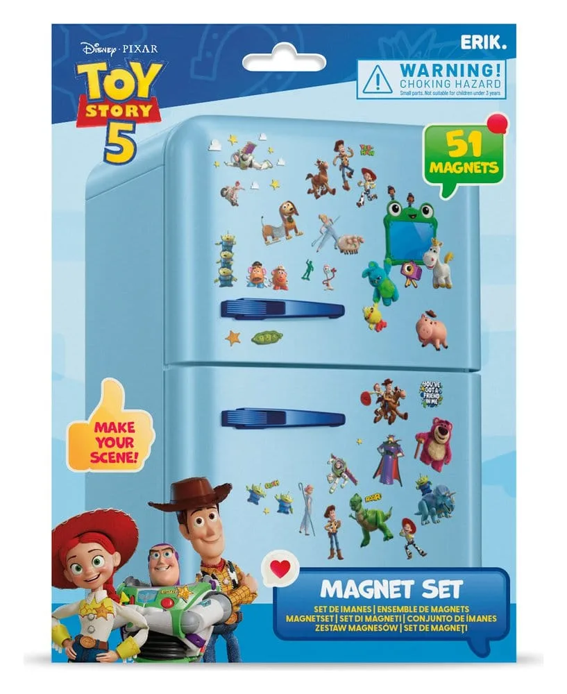 Toy Story Magnet Set – 3 Die-Cut Sheets 14.5 x 21 cm