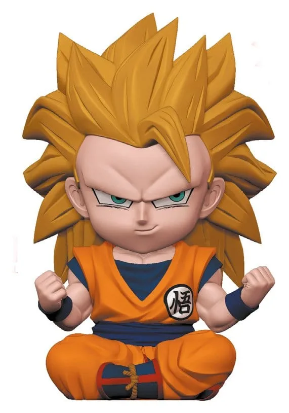 Dragon Ball Money Box – Son Goku Super Saiyan 3 15 cm
