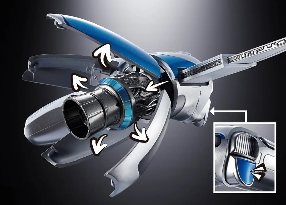 Astro Bot Action Figure Set – Chogokin Dual Speeder 16 cm 9