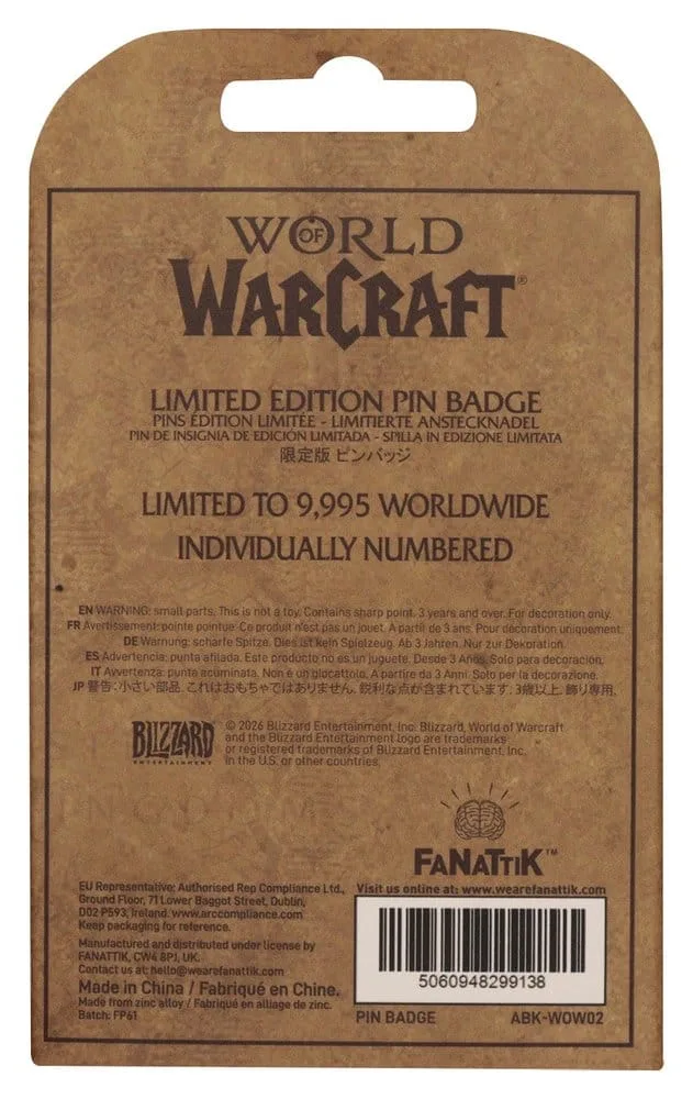 World of Warcraft Pin Badge – Pepe Limited Edition 4 x 4 cm 3