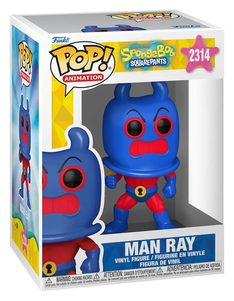 SpongeBob SquarePants Vinyl Figure – Funko Pop Man Ray 9 cm 2