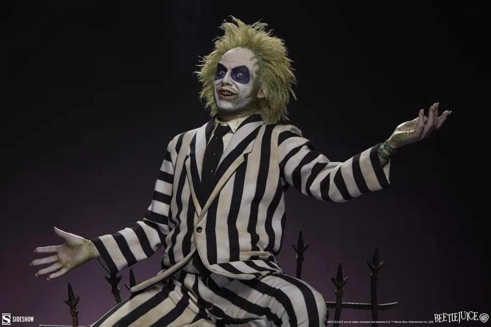 Beetlejuice Mixed Media Statue – Premium Format 54 cm 12