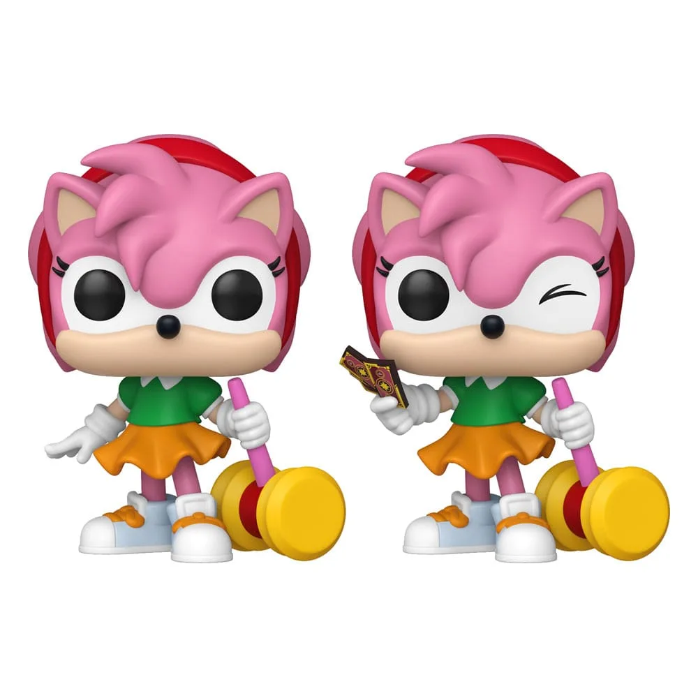 Sonic POP Vinyl Figures – Amy Rose Piko Hammer Chase Assortment 9 cm