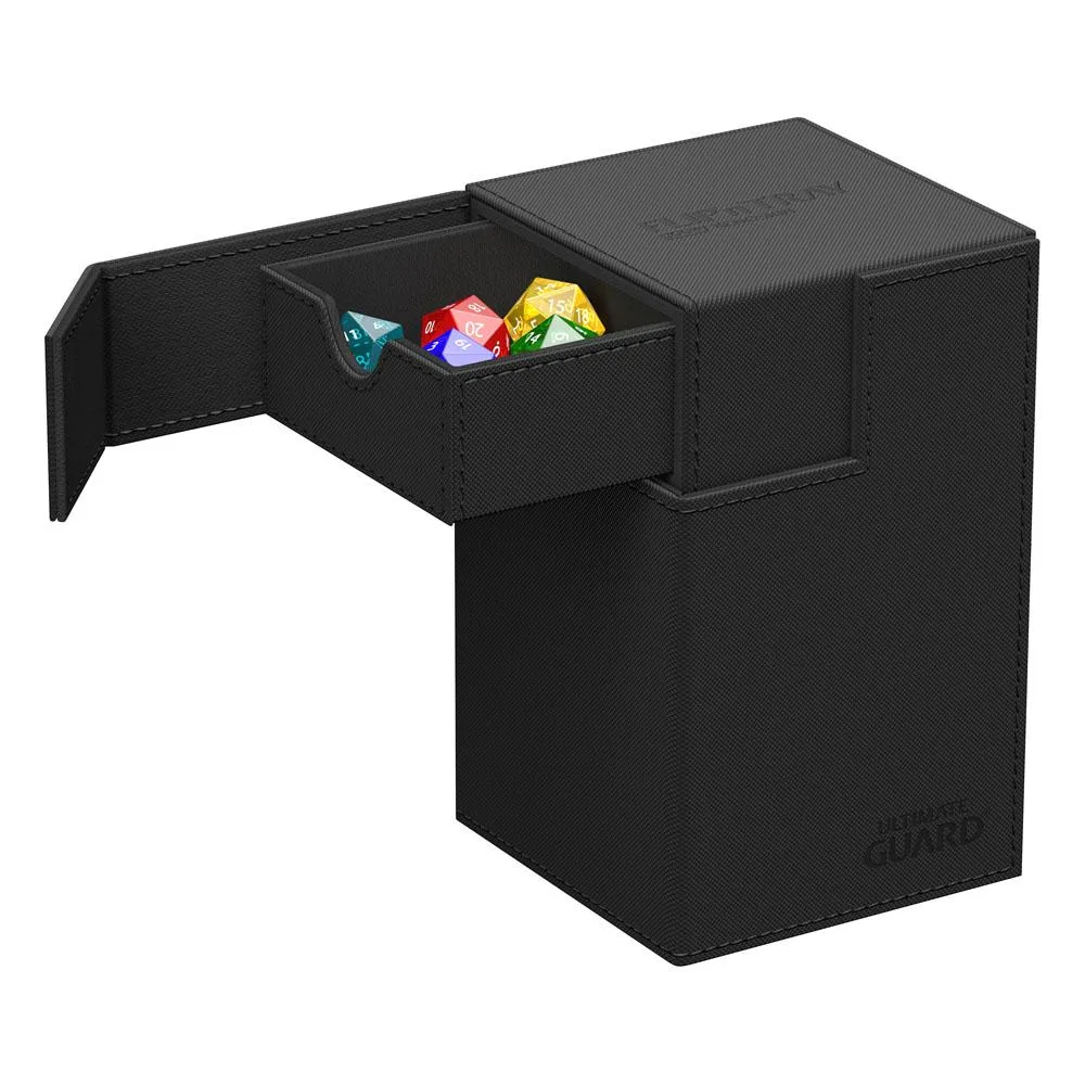 Ultimate Guard Deck Box – Flip’n’Tray 100+ Xenoskin Black 2
