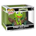 The Muppets Vinyl Figure – Funko Pop Deluxe Kermit with Banjo 9 cm 2