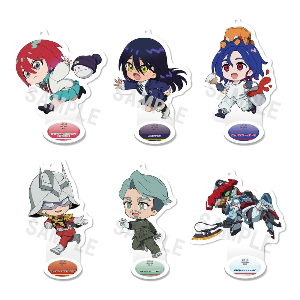 Mobile Suit Gundam GQuuuuuuX Acrylic Figures – TokoToko Set of 6 9 cm 14
