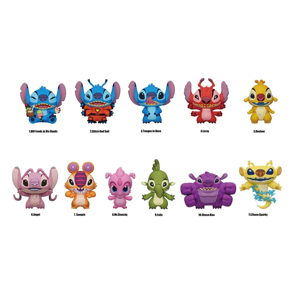 Lilo and Stitch Bag Clips – Series 5 Display of 24