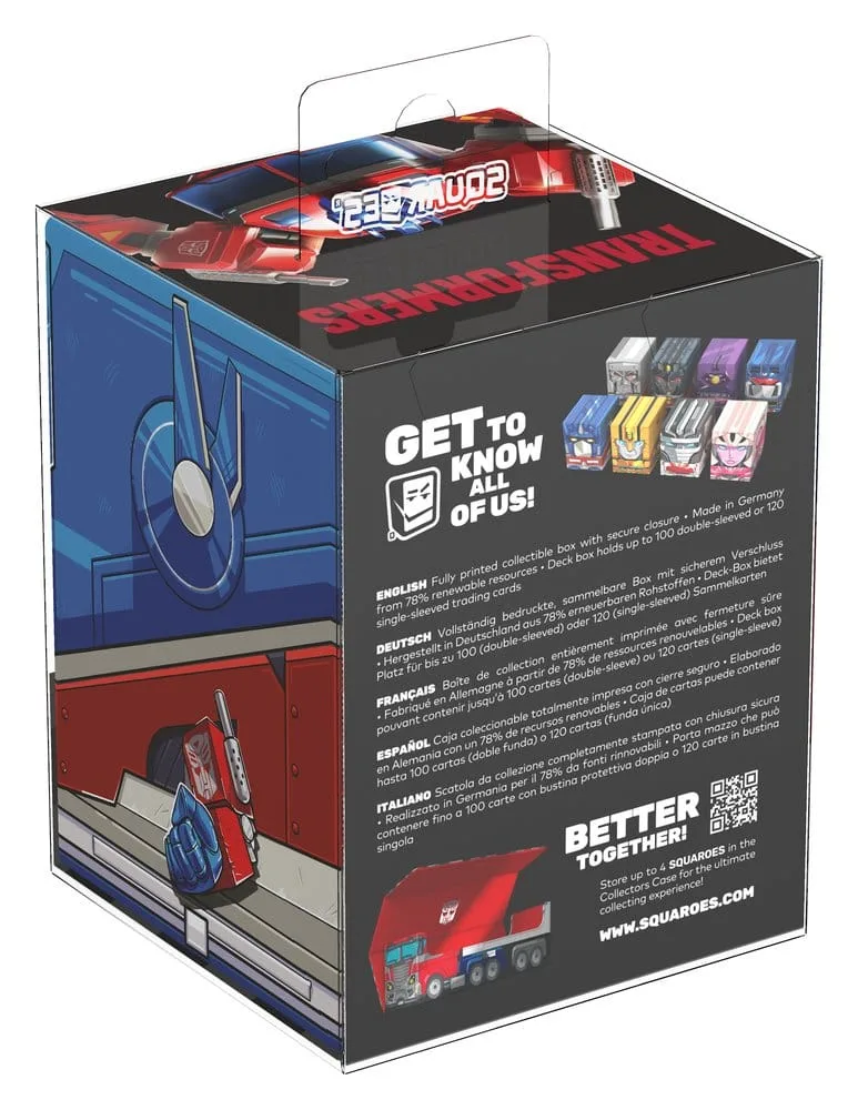 Transformers Deck Box – Squaroes Optimus Prime TR001 10
