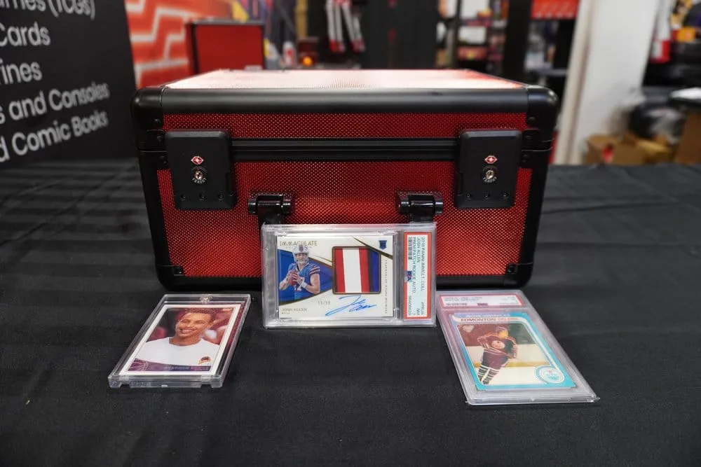 Trading Card Storage Box – Evoretro Red 90 Slabs 10
