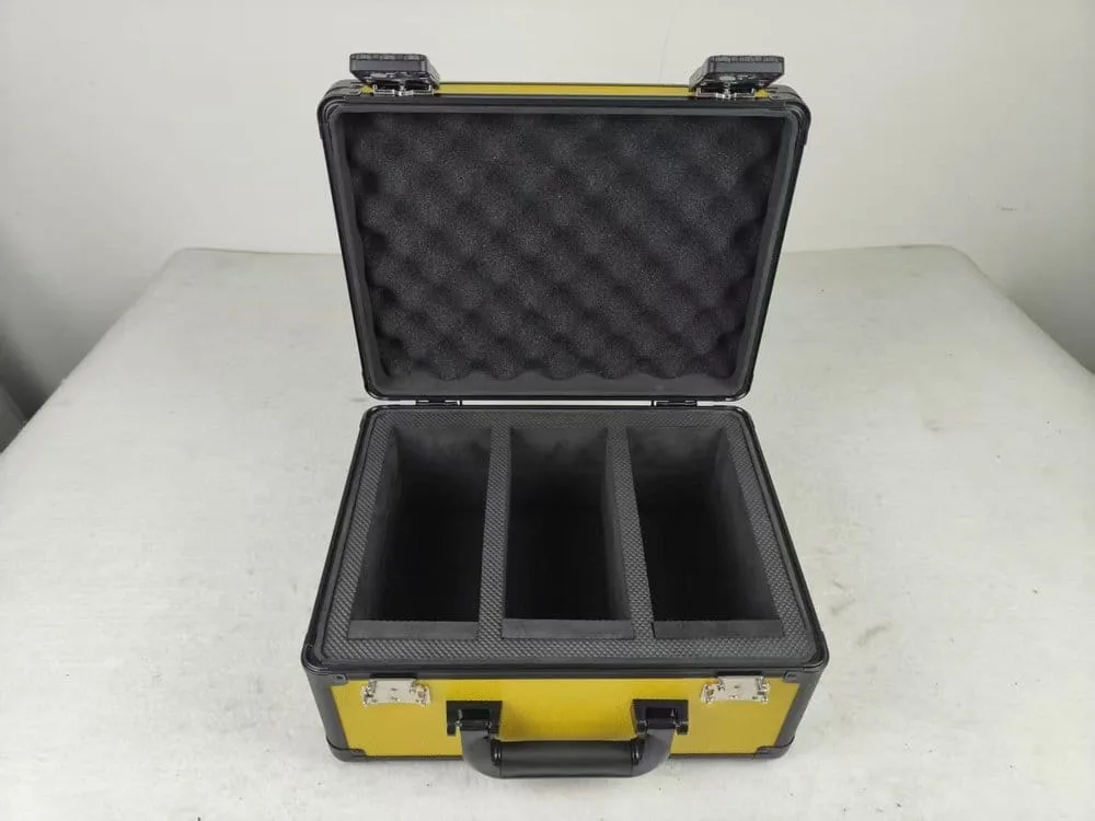 Evoretro Trading Card Storage Box – Yellow 90 Graded Cards